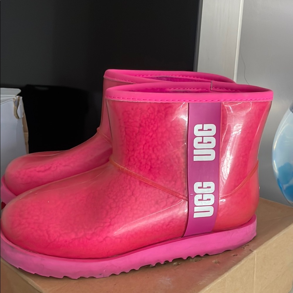 UGG Kids Pink Boots